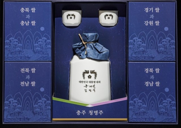 청와대 선물세트(사진=청와대 제공)