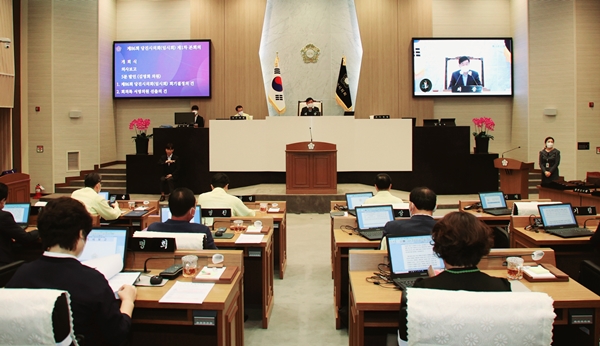 당진시의회 본회의장