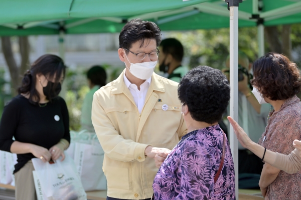 행복한 추석명절 나눔 행사 사진