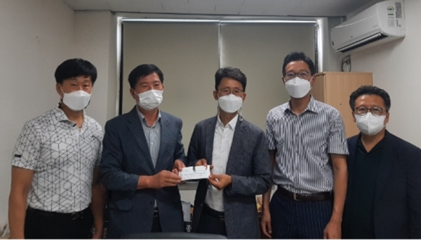 부여군장애인종합복지관 방문 모습