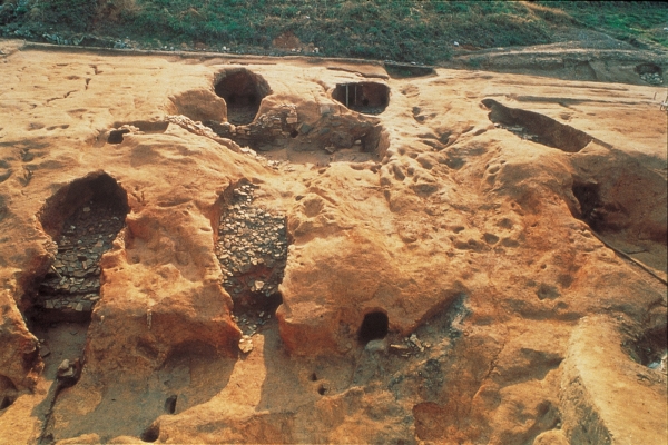 정암리와요지 가마 모습①(1992년 조사)