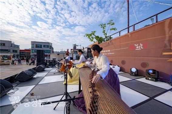 지난해 예산군 문화가 있는 날 공연