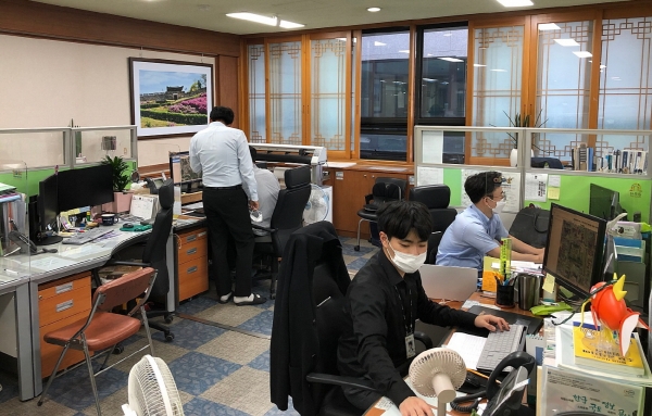 부동산 가격공시업무 관련 사진 (토지행정팀)