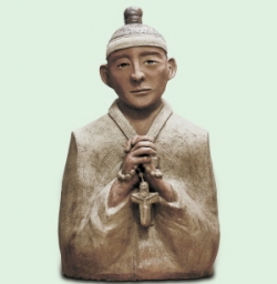 이번에 전시될 작품 중 한 도예작 사진