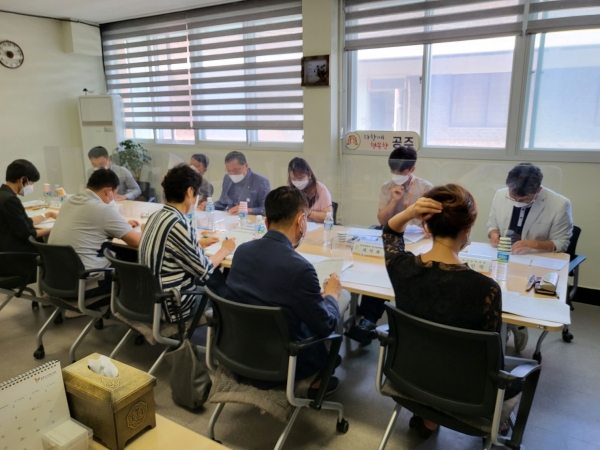 공주시 복지기준선 중점 10대 실천과제에 대한 이행 점검 실시