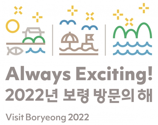 2022보령방문의해 조합형 로고