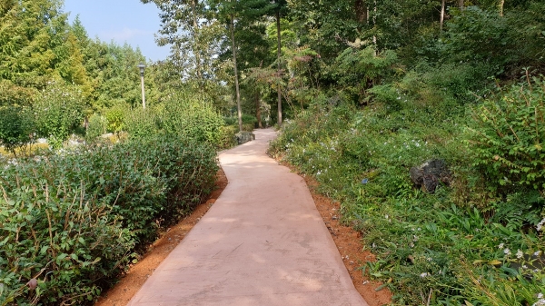 무궁화수목원 무장애나눔길 모습