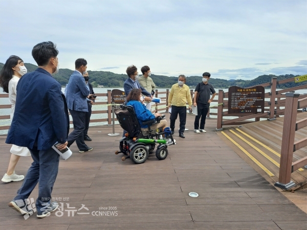 예당호 출렁다리 2차 현장심사