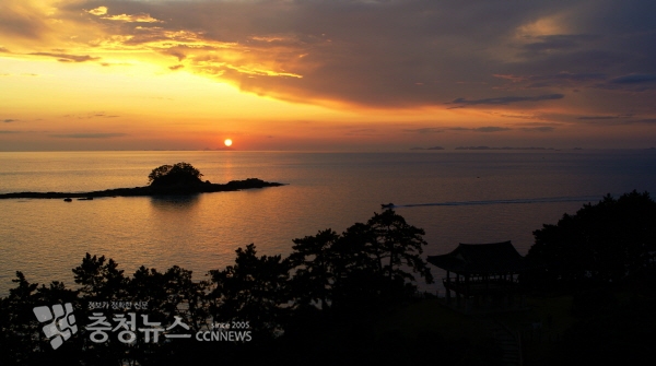 사진분야 최우수작 ‘동백정 낙조’