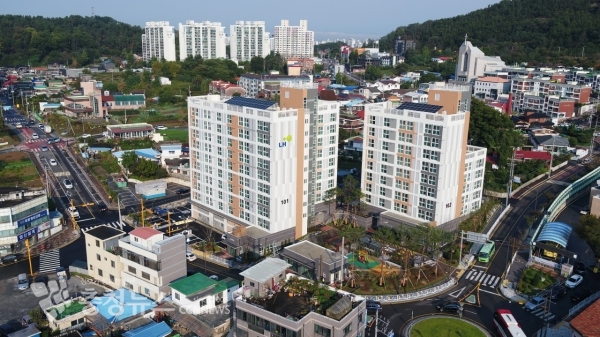 예산 행복주택 전경