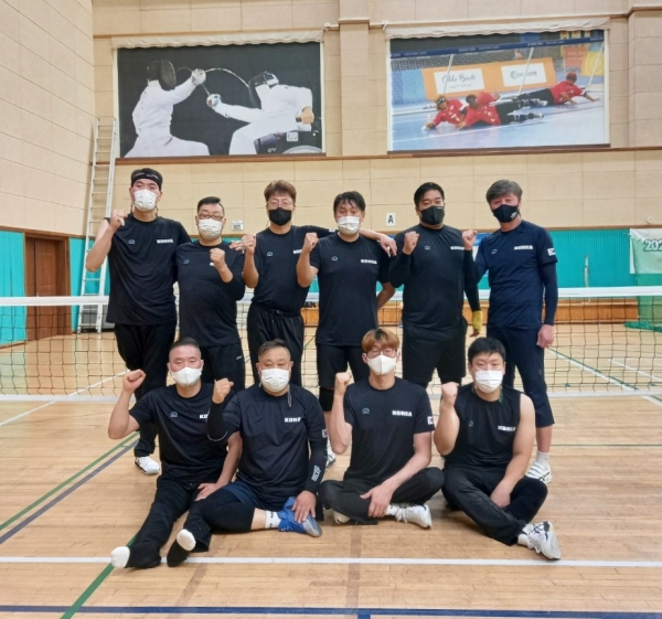 천안시청 좌식배구팀