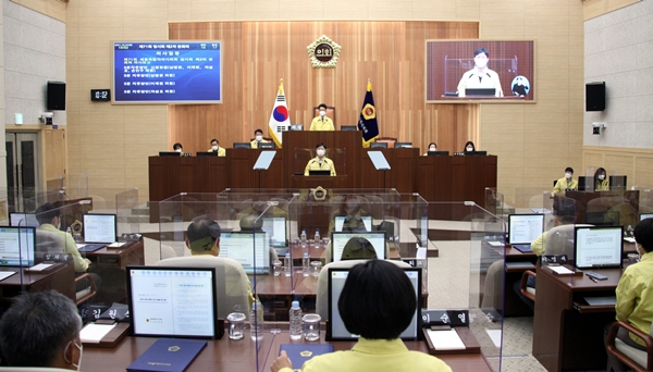 세종시의회 본회의장