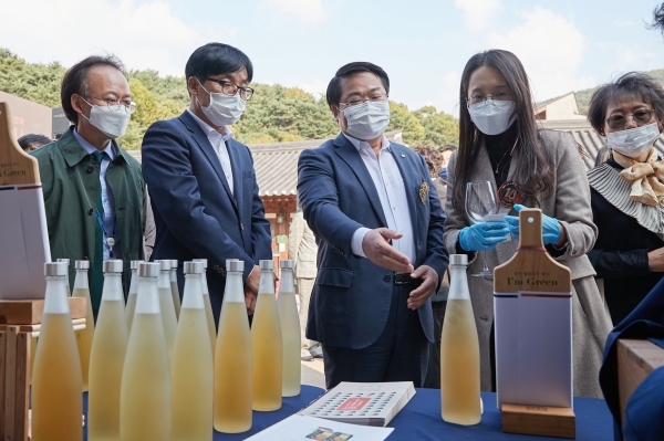 가양주 경연대회 진행 장면