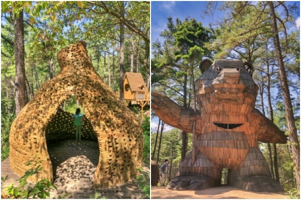 공주 연미산 자연미술공원 사진