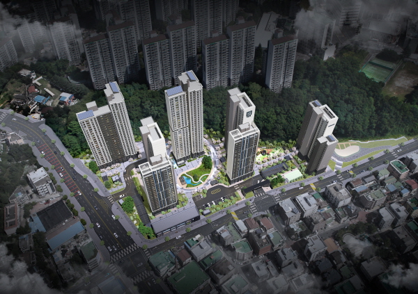 대전 하늘채 엘센트로 조감도A