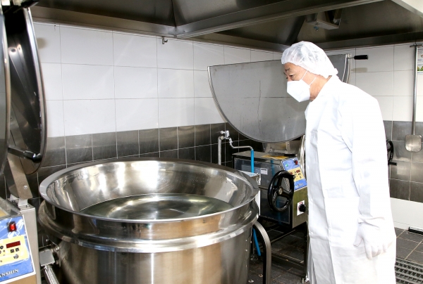 설동호 교육감, 식중독 예방을 위한 학교급식 특별점검 실시