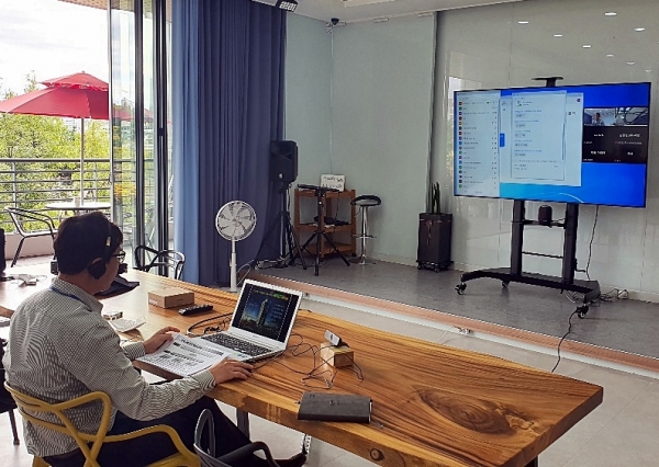 농어촌공사 직원이 민간에 무료개방한 수리수문설계시스템 온라인 교육 진행