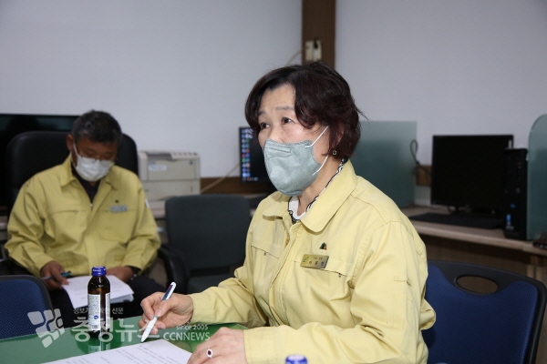 금산군청 이화영 보건소장 브리핑