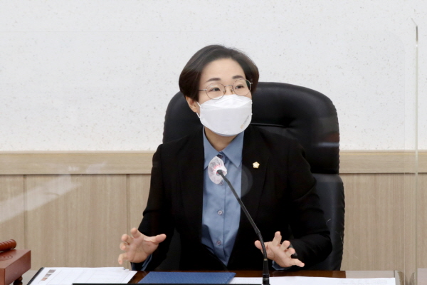 김아진 서천군의원, 청소년 참여위원회 간담회 개최