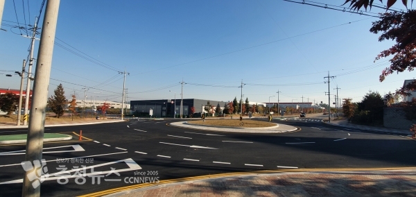 예산일반산업단지 회전교차로