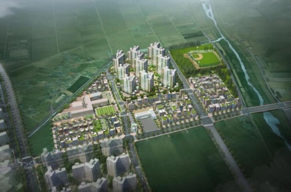 아산 모종2지구 도시개발사업 조감도