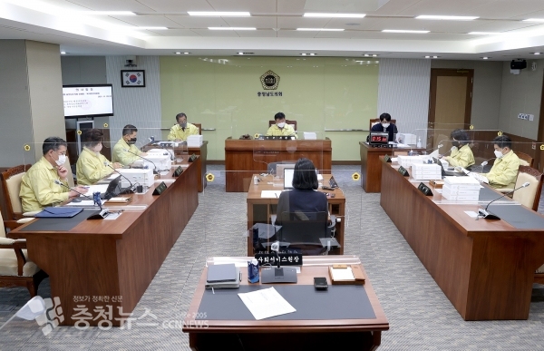 충남도의회 복지환경위원회 행정사무감사