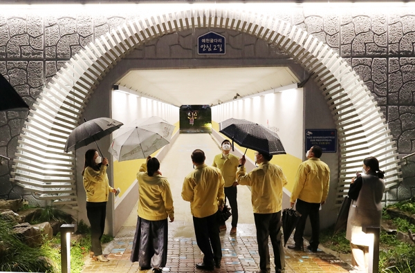 총무위원회 현장방문 모습