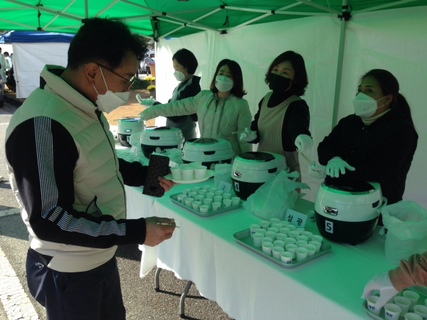 벼품종 선발 밥맛 평가회 개최