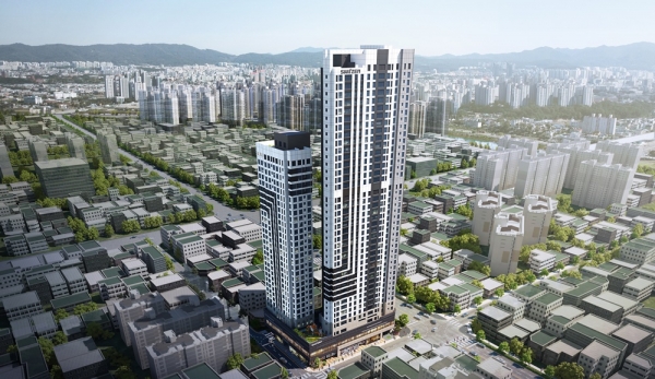 KCC건설이 대전 용문동에 공급하는 주거복합단지인 대전 씨엘리오 스위첸