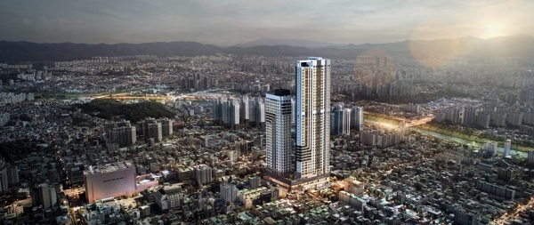 KCC건설이 대전 용문동에 공급하는 주거복합단지인 대전 씨엘리오 스위첸