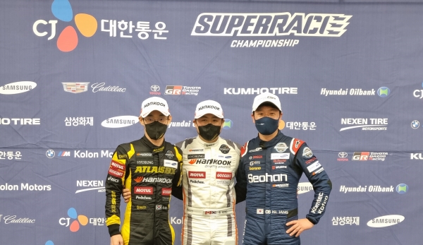 CJ슈퍼레이스 삼성화재 6000 클래스 8라운드 포디엄