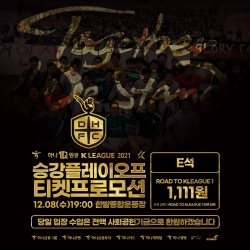 ‘승강 플레이오프' 티켓 예매