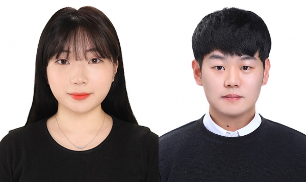 수상자 모습(왼쪽부터 이선아, 이진희)