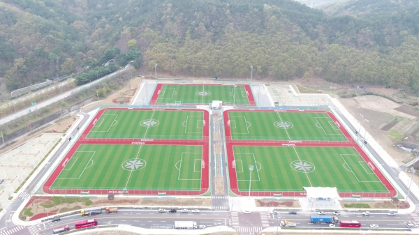 안영생활체육공원 전경