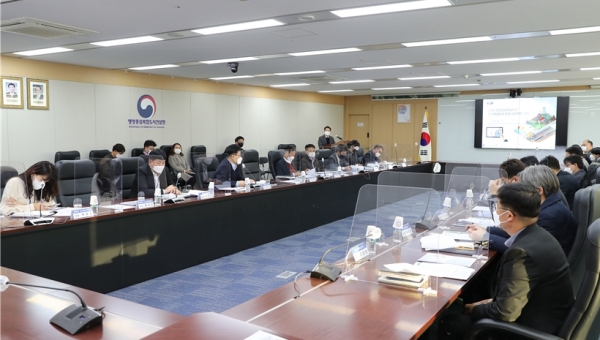 행정중심복합도시 탄소중립협의체 회의 사진