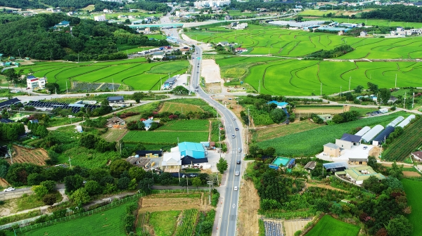 사업대상지(신한미지엔@~국도대체우회도로)