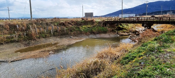 사업대상지(야당배수로)