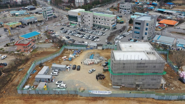 당진3동 행정복지센터 건축현장