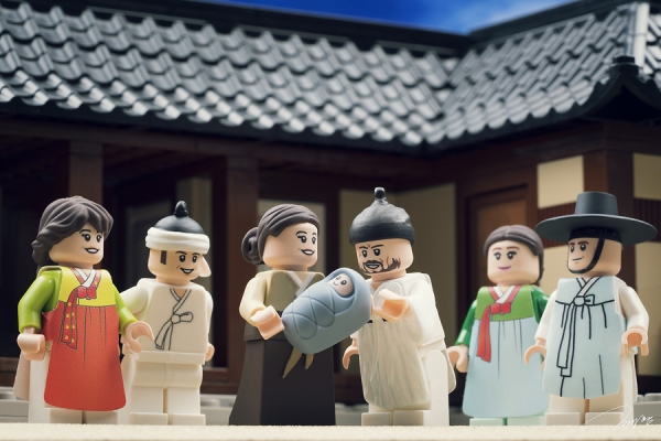 김대건 신부 생애 브릭 사진