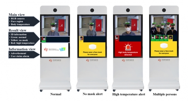 [KIST] 비대면 발열체크 및 얼굴인식 키오스크(최희승 선임연구원)