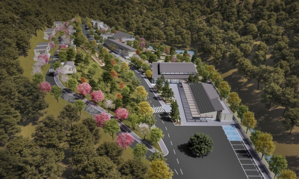 국립김해숲체원 조감도