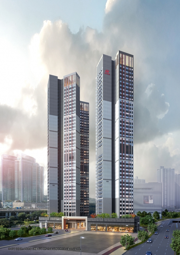 힐스테이트 천안아산역 듀클래스 투시도