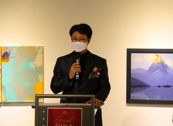 신불당아트센터 대표 정만영 환영사