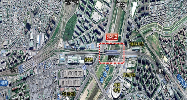 경인선 안춘천교 (위치도)