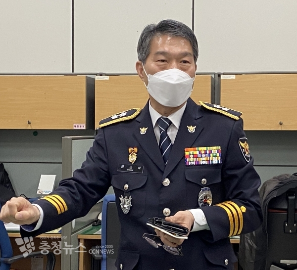 윤소식 대전경찰청장은 20일 기자간담회에서 "안전한 대전을 만들겠다"고 밝혔다.