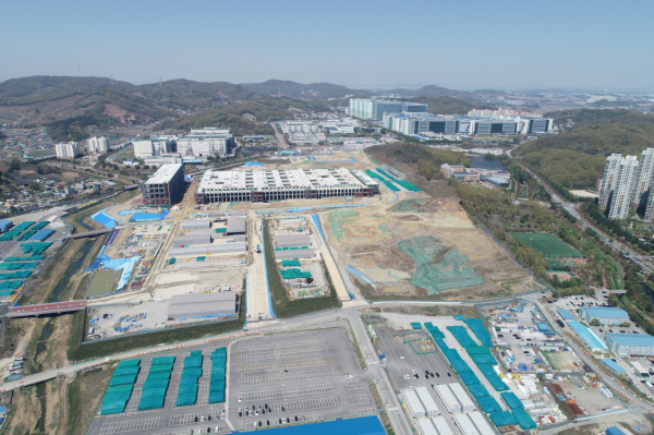 삼성디스플레이 조성 단지 전경