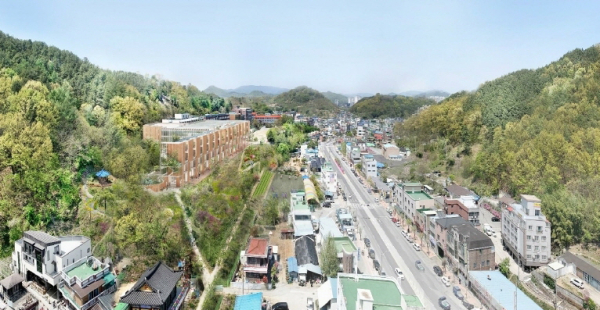 공주대 부설 특수학교 조감도