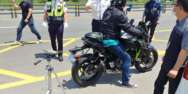 이륜자동차 배기 소음 합동단속