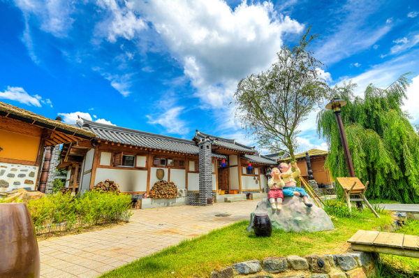 공주 한옥마을 전경