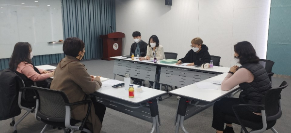 놀이기획단 아이디어 회의 개최 모습